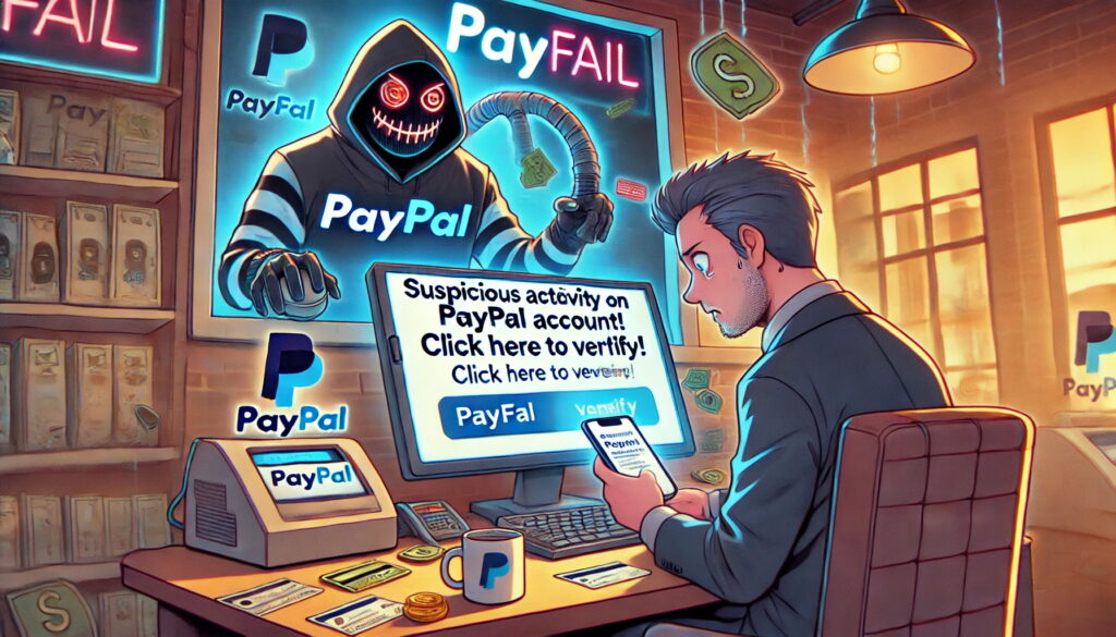 Il Finto Prelievo su PayPal